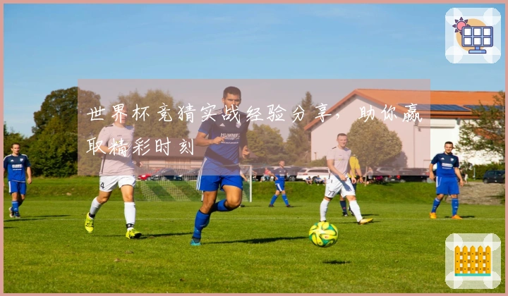 世界杯竞猜实战经验分享，助你赢取精彩时刻