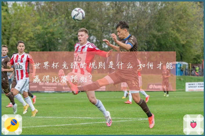世界杯竞猜的规则是什么 如何才能赢得比赛预测？